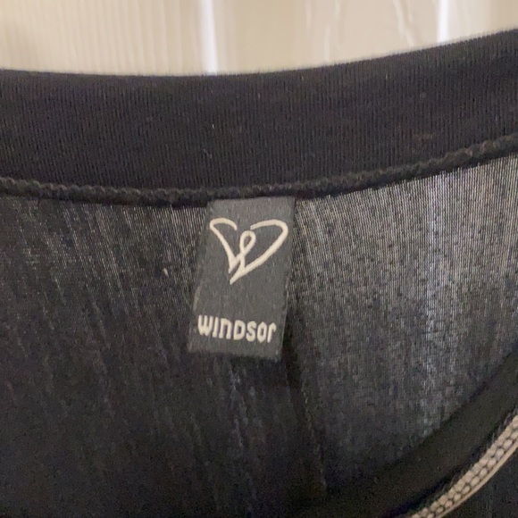 Windsor black, multi use maxi dress, size large - Picture 4 of 5